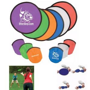 10"Folding Disc Flyer With Pouch