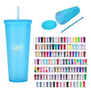 24 Oz BPA Free Double Wall Insulated Tumbler