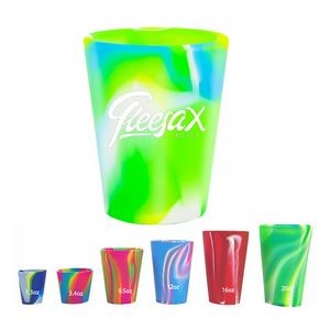 10 Oz Unbreakable Tie-Dye Silicone Mug