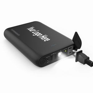 HyperGear 24,000mAh Power Brick Laptop Power Bank with 65W USB-C PD and AC Outlet