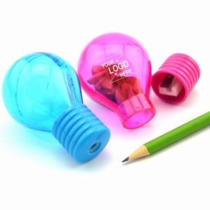 Light Bulb-Shaped Pencil Sharpener