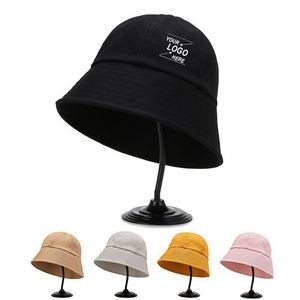 Adult's Unisex Cotton Bucket Hat