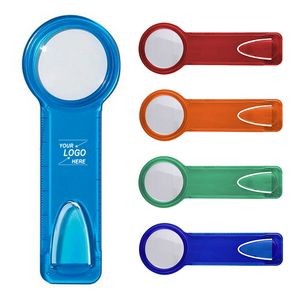 3 in 1 Magnifier with Bookmark & Ruler