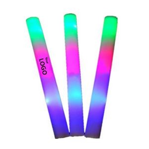 LED Light-Up Foam Sticks Glow Baton Wands