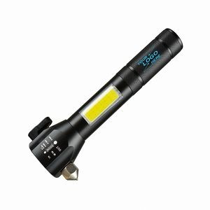 Multi-Tool Portable Car COB Emergency Flashlight
