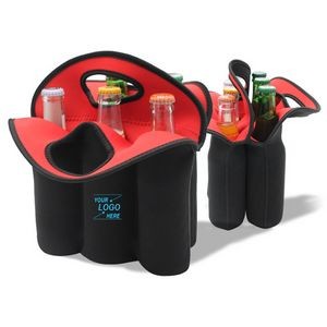 6-Pack Insulated Neoprene Wine-bottle Carrier
