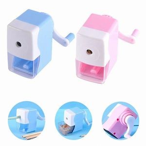 Manual Alloy Pencil Sharpener with Shavings Collector