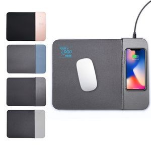 10W Wireless Charging Plastic Mousepad