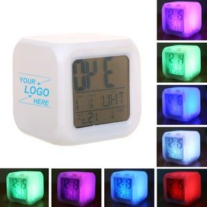 Square Color-Changing Alarm Clock