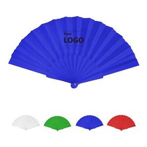 Foldable Plastic Hand Fan