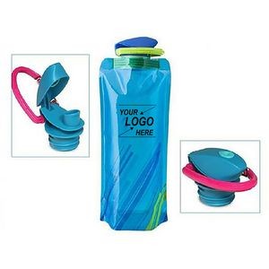700mL Foldable Plastic Water Bottle