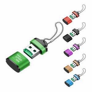 TF Card Reader with Key Chain