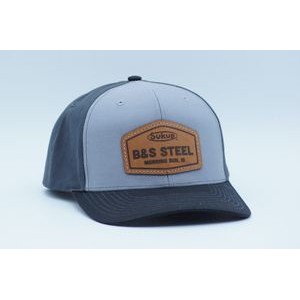 Richardson 312 Twill Back Trucker Hat with Leather Patch