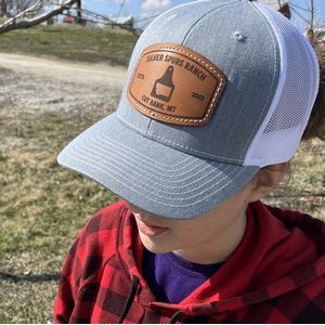 Richardson 112 Trucker Hat with Leather Patch