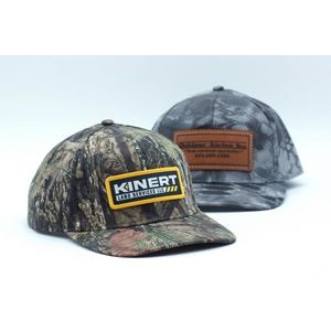 Outdoor Cap OC871CAMO Premium Camo Twill 6-Panel Structured Cap with Patch of Choice