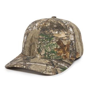 Outdoor Cap OC871CAMO Premium Camo Twill 6-Panel Structured Cap with Embroidered Patch