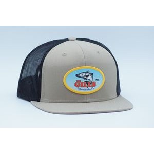 Richardson 511 Wool Blend Flatbill Trucker Hat with Sublimated Patch
