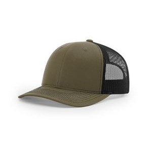 Richardson 112RE Recycled Trucker Hat with Leather Patch