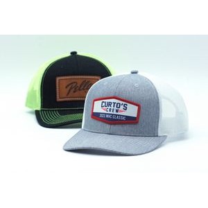 Outdoor Cap OC771 Ultimate Structured Trucker Cap with Patch of Choice