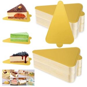 Gold Triangle Cake Tray