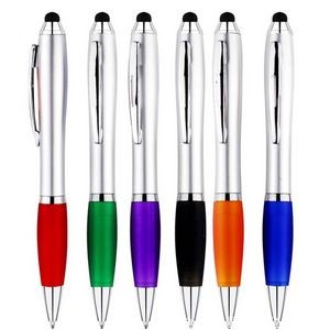 Tablet Touch Ballpoint Stylus Pens with Black Grip