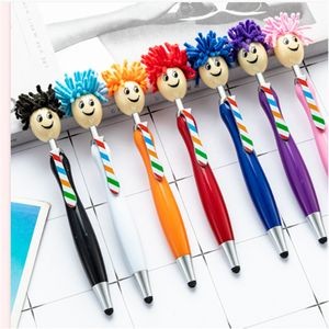 Mop Head Basics Rollerball Gel Pens Ballpoint Pen Doll Head