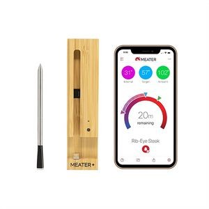 Wood Meat Thermometer with Bluetooth