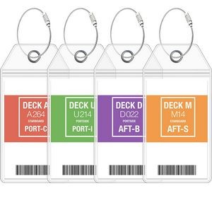 Carnival Luggage Tag Holders