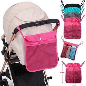Baby Stroller Organizer with two Storage Pockets front mesh pocket
