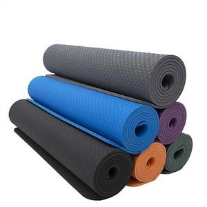 8mm TPE Yoga Exercise Mat with Carrying Strap