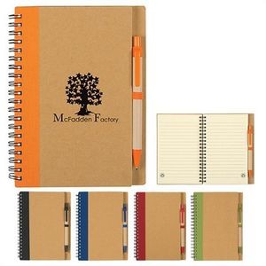 Magnetic Journal with Sticky Notes