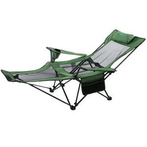 Oversized Folding Reclining Camping Chair