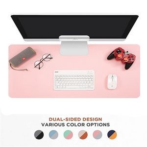 Customized Dual-Sided Desk Pad Waterproof Mousepad Protector