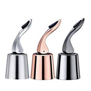 Stainless Steel Wine Bottle Stoppers with Silicone