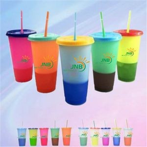 Mood Stadium Cup with Straw and Lid