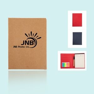 Colorful Memo Pad with PET Stickies and Writing Instrument