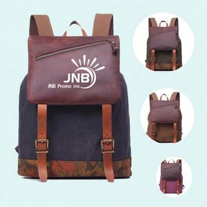Urban Leather Travel Backpack