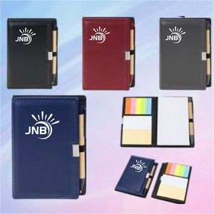 Polyvinyl Chloride Notepad with Pen