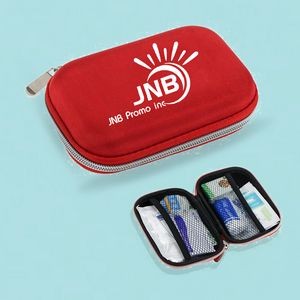Portable Ten-piece First Aid Kit with Packing Bag