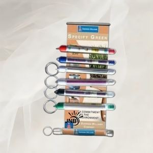 Keyring with Retractable Banner