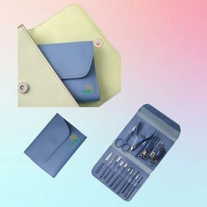 Portable 16-in-1 Stainless Steel Grooming Kit