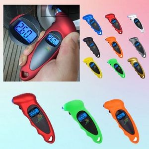 Automotive Electronic Tire Pressure Gauge with LCD Display