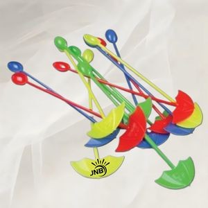 Umbrella-Themed Cocktail Stir Sticks