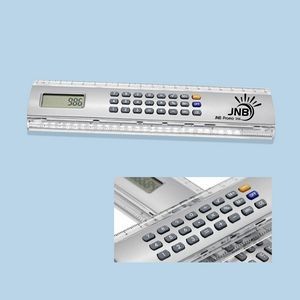 Calculator with Built-in Ruler