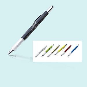 Multi-Function Ballpoint Pen (6-in-1)