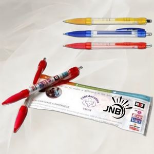 Paper Pen with Fold-Out Banner