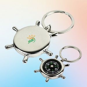 Navigation Keychain with Compass