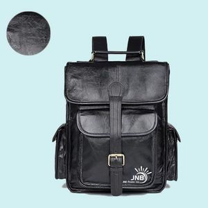 Custom Leather 15" Laptop Backpack