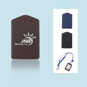 Vertical Badge Holder for ID Cards