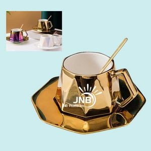8oz Ceramic Coffee Mug Set